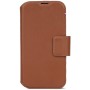 Decoded D24IPO15PLDW5TN custodia per cellulare 17 cm (6.7") Custodia a borsellino Marrone