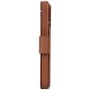 Decoded D24IPO15PLDW5TN custodia per cellulare 17 cm (6.7") Custodia a borsellino Marrone