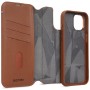 Decoded D24IPO15PLDW5TN custodia per cellulare 17 cm (6.7") Custodia a borsellino Marrone