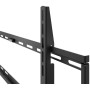 Goobay 49742 Supporto TV a parete 2,54 m (100") Nero