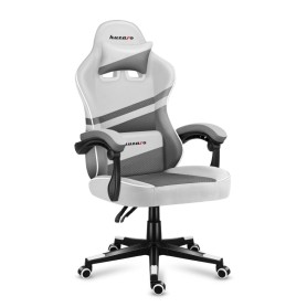 Huzaro FORCE 4.4 Sedia da gaming per PC Seduta a dondolo (culla) Grigio, Bianco (HZ-Force 4.4 White Mesh)
