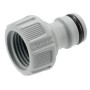 Hahnverbinder 21mm (G 1/2") (grau) (18220-50)
