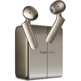 TimeKettle Übersetzer W4 AI Dolmetscher - Gold - In-Ear-Simultanübersetzer (M4BGTRANS)