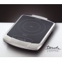 Rommelsbacher CT 2203/TC piano cottura Nero, Acciaio inossidabile Superficie piana Ceramica 1 Fornello(i) (CT 2203/TC)