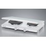 Rommelsbacher THL 3097/A piano cottura Bianco Superficie piana Piastra sigillata 2 Fornello(i) (THL 3097/A)