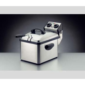 Rommelsbacher FRP 2135/E friggitrice Singolo 2100 W Nero, Acciaio inossidabile (FRP 2135/E)