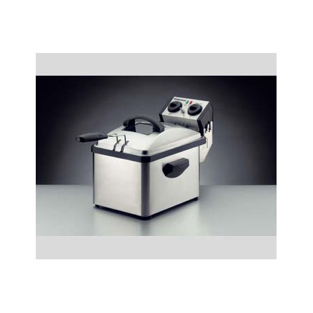 Rommelsbacher FRP 2135/E friggitrice Singolo 2100 W Nero, Acciaio inossidabile (FRP 2135/E)