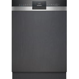 Siemens SN53HS03TE - iQ300 Lavastoviglie semi-integrata , acciaio spazzolato, cestello posate, 60 cm