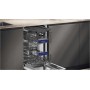 Siemens SR43ES25ME - Lavastoviglie da incasso iQ300, acciaio spazzolato, cassetto posate, 45 cm