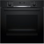 Bosch HBG537BB4 - Forno Serie 6 , Nero, Aria Calda 3D, Friggitrice ad Aria, 60 x 60 cm