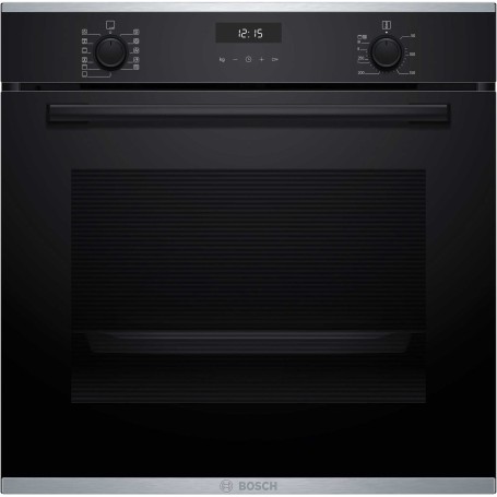 Bosch HBG237BB4 - Forno Serie 6, Nero, Aria Calda 3D, Friggitrice ad Aria, 60 x 60 cm
