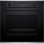 Bosch HBG237BB4 - Forno Serie 6, Nero, Aria Calda 3D, Friggitrice ad Aria, 60 x 60 cm
