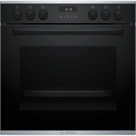 Bosch HEG237BB5 - Forno da incasso Serie 6, Nero, Aria calda 3D, Funzione Air Fry, 60 x 60 cm