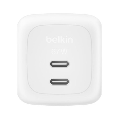 Belkin WCH020KQWH Caricabatterie per dispositivi mobili Universale Bianco AC Ricarica rapida Interno