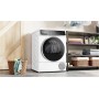 Bosch WQB246CNBY Asciugatrice a pompa di calore a libera installazione Serie 8, Bianco, 9 kg, circa 60 x 85 cm