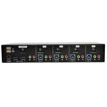 Tripp Lite B004-DPUA4-K switch per keyboard-video-mouse (kvm) Nero