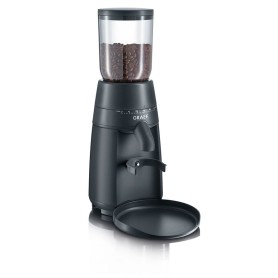 Graef CM 702 EU macina caffé 128 W Nero, Acciaio inossidabile (CM 702 EU) (CM702EU)