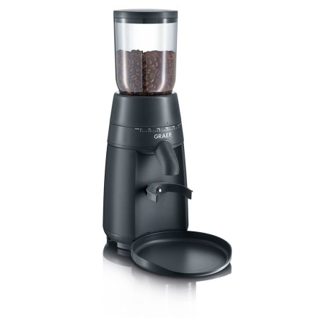 Graef CM 702 EU macina caffé 128 W Nero, Acciaio inossidabile (CM 702 EU) (CM702EU)