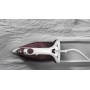 Tefal EasyGliss Plus FV5714 ferro da stiro Ferro da stiro a secco e a vapore Durilium 2400 W Bordeaux, Bianco (FV5714) (FV 5714)