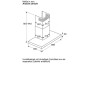 Bosch DWB97DN30 , cappa aspirante a parete, Serie 6, effetto metallo, 90 cm, classe di efficienza energetica: A**