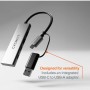 4IN1 USB-C TO USB-C & USB-A HUB (CY5389CYHUB)