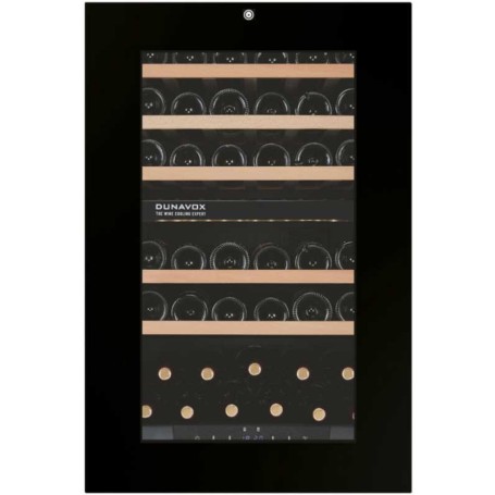 Dunavox Balance 42, cantinetta vino da incasso, nera, DXB-42.100DB.TO