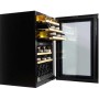 Dunavox Balance 42, cantinetta vino da incasso, nera, DXB-42.100DB.TO