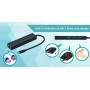 i-tec Advance C31GL3SLIM pannello drive bay Nero