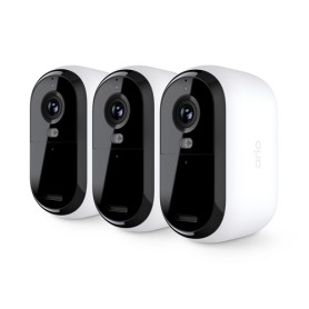 Arlo Essential Telecamera di sicurezza 3 2K, set da 3 (VMC3380-100EUS)