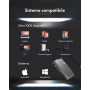 ICY BOX Adattatore da USB Type-C a 3x HDMI (61202)