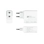 Alcasa PCA-W001W Caricabatterie per dispositivi mobili Bianco Interno (PCA-W001W)