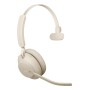 Jabra Evolve2 65, UC Mono Cuffia Padiglione auricolare USB tipo-C Bluetooth Beige (26599-889-898)