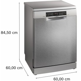 Bosch Serie 6 SMS6ZCI16E Lavastoviglie da libera installazione 60 cm Acciaio Classe B