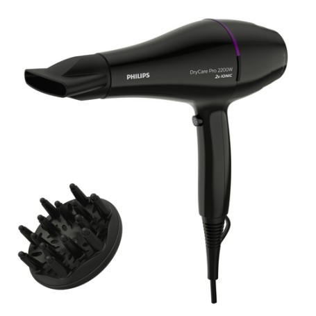 Philips DryCare Asciugacapelli professionale con motore AC a 2200 W (BHD274/00)