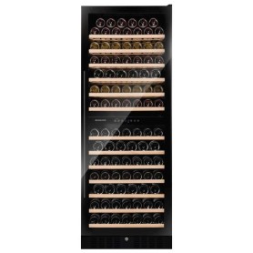 Dunavox Grande 108, cantinetta vino indipendente, nera, DX-108.330DMB