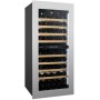 Cantinetta frigo per vino Dunavox Horizon 70 da incasso, in acciaio inox, DVH-70.185DSS.TO