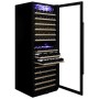 Dunavox Grande 181, cantinetta vino indipendente, acciaio inox, DX-181.490DMBK