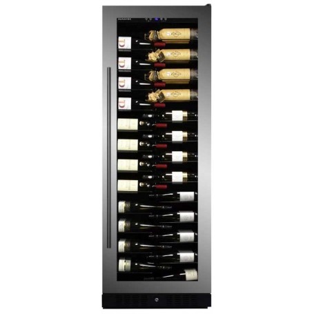 Dunavox Sera 143, cantinetta per vino, acciaio inox, DX-143.468SS
