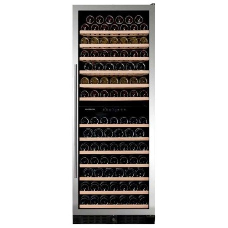 Dunavox Grande 108, cantinetta vino indipendente, acciaio inox, DX-108.330DSS