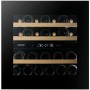 Dunavox Horizon 25, cantinetta vino da incasso, nero opaco, DVH-25.65DMB.TO