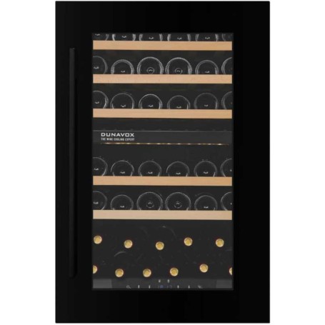 Dunavox Joy 65, cantinetta vino da incasso, nera, DXJ-65.154DB