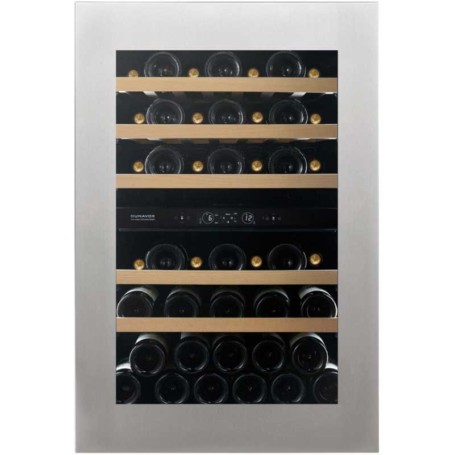 Dunavox Horizon 44, cantinetta vino da incasso, acciaio inox, DVH-44.120DSS.TO