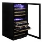 Cantinetta frigo per vino Dunavox Grande 94, nero opaco, DX-94.270DMBK