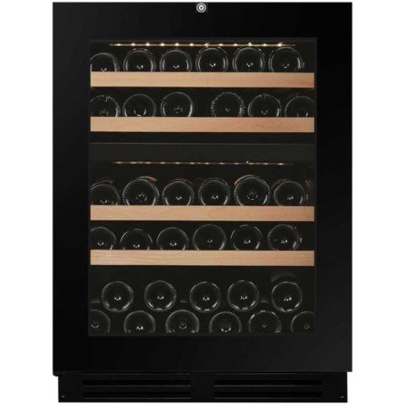 Dunavox FLOW 39TO, cantinetta vino sottobanco, nera, DAUF-39.119DB.TO