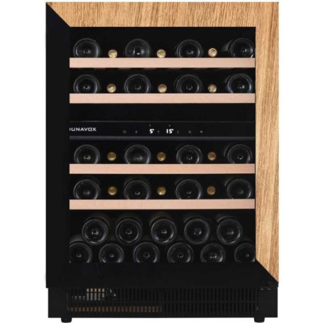 Dunavox FLOW 39TO, cantinetta vino da incasso, frontale mobile, DAUF-39.119DOP.TO