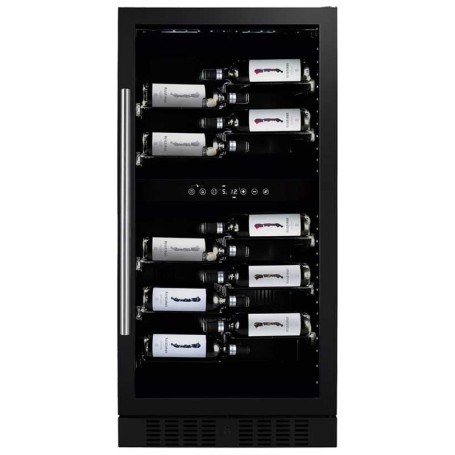 Cantinetta frigo per vino Dunavox Sera 58, nera, DX-58.258DB