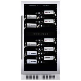 Dunavox Sera 58, cantinetta per vino, acciaio inox, DX-58.258DSS