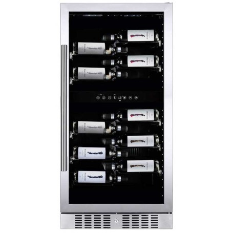 Dunavox Sera 58, cantinetta per vino, acciaio inox, DX-58.258DSS