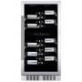 Dunavox Sera 58, cantinetta per vino, acciaio inox, DX-58.258DSS