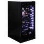 Dunavox Sera 70, cantinetta vino indipendente, nera, DX-70.258B